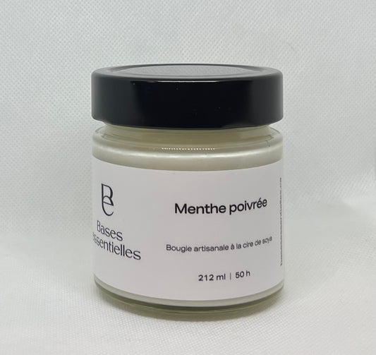 Bougie menthe poivrée