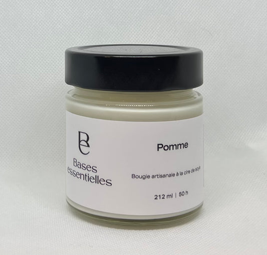 Bougie pomme