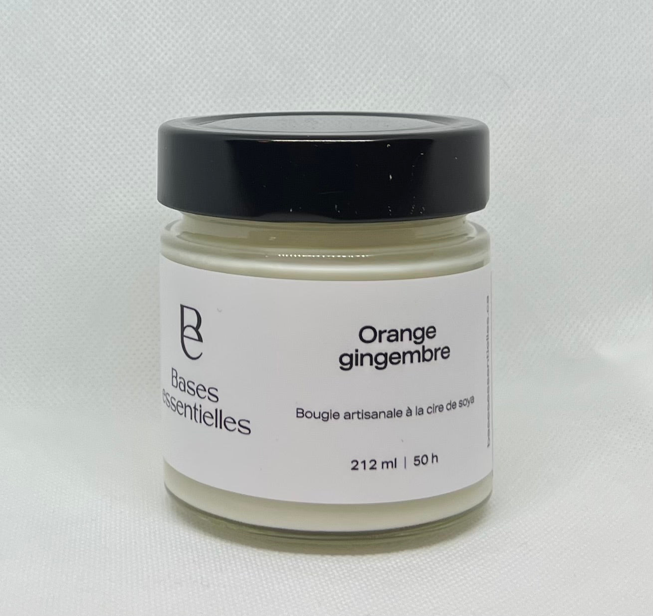 Bougie orange gingembre
